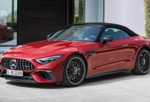 AMG SL43 مرسدس بنز رنگ جذاب قرمز