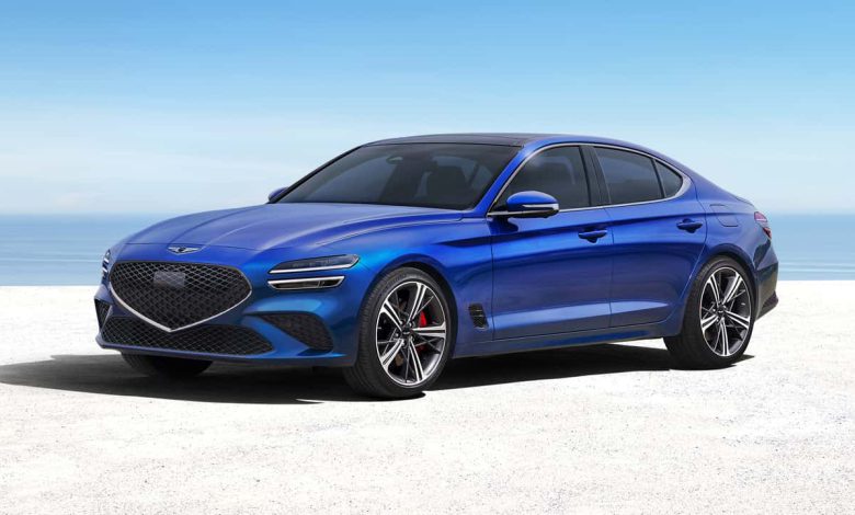 Genesis-G70-2024 رنگ آبی