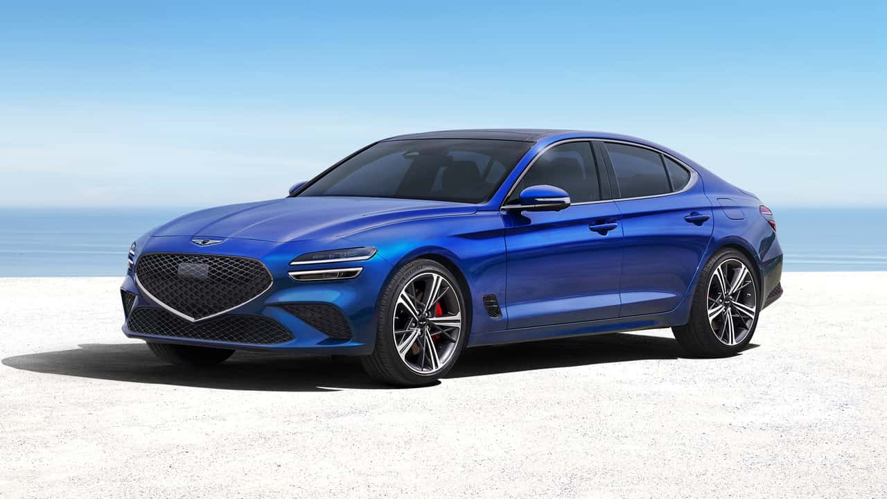 Genesis-G70-2024 رنگ آبی