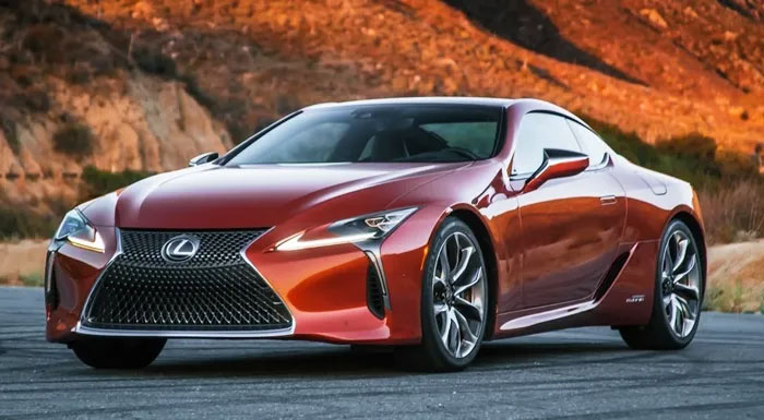 2024-lexus-lc500 رنگ جذاب