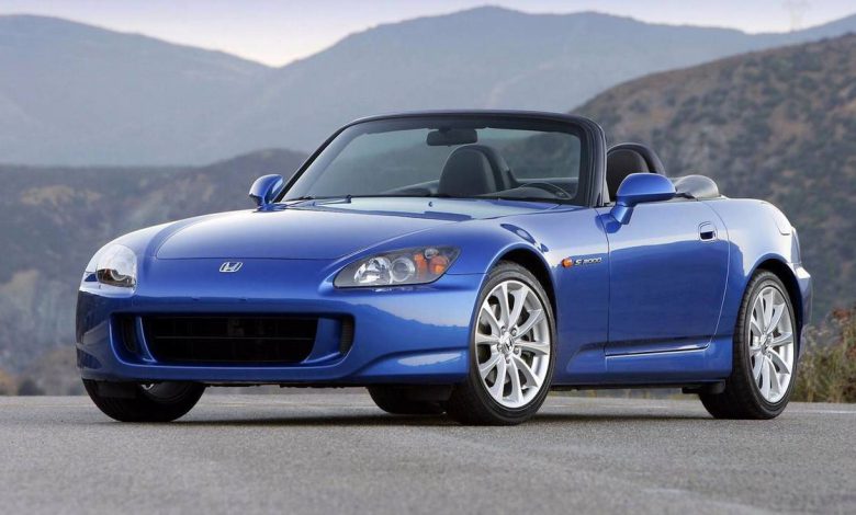 هوندا S2000 رنگ آبی جذاب