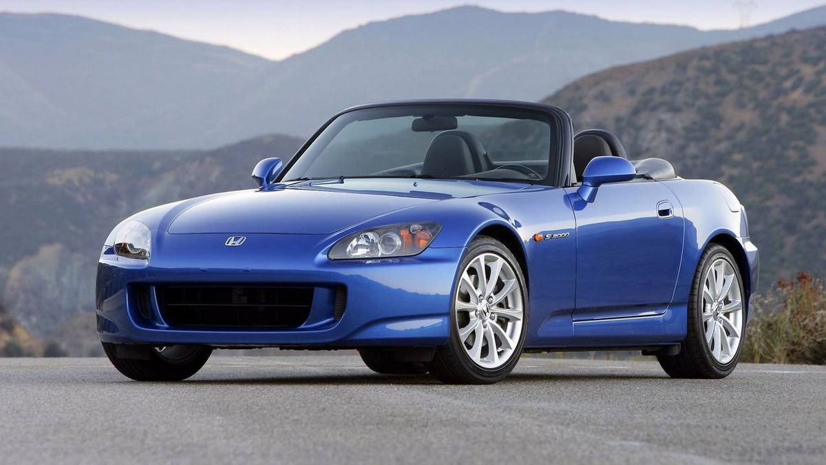 هوندا S2000 رنگ آبی جذاب