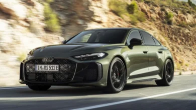 آئودی RS5 جدید 2026 با موتور V6 هیبریدی