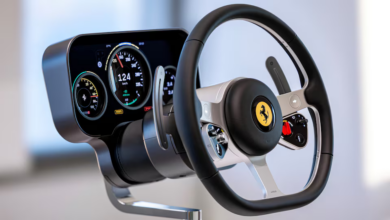 تصاویر تیزری فراری از خودروی تمام‌برقی لوچه؛ نخستین مدل الکتریکی این برند لوکس