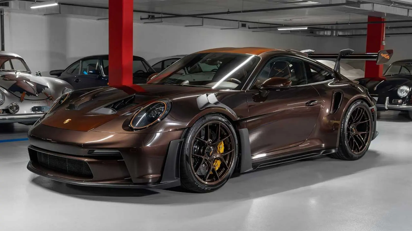 پورشه 911 GT3 RS شکلاتی