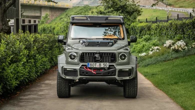 مرسدس G63 با تیونینگ برابوس