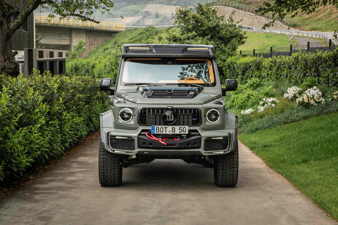 مرسدس G63 با تیونینگ برابوس