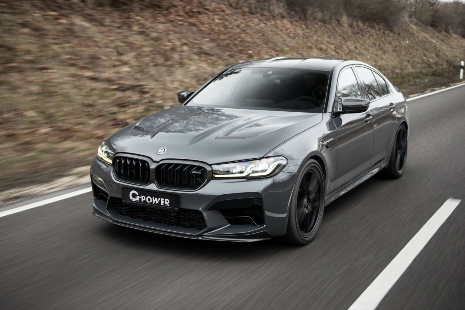 بی ام و M5 CS با تیونینگ G پاور
