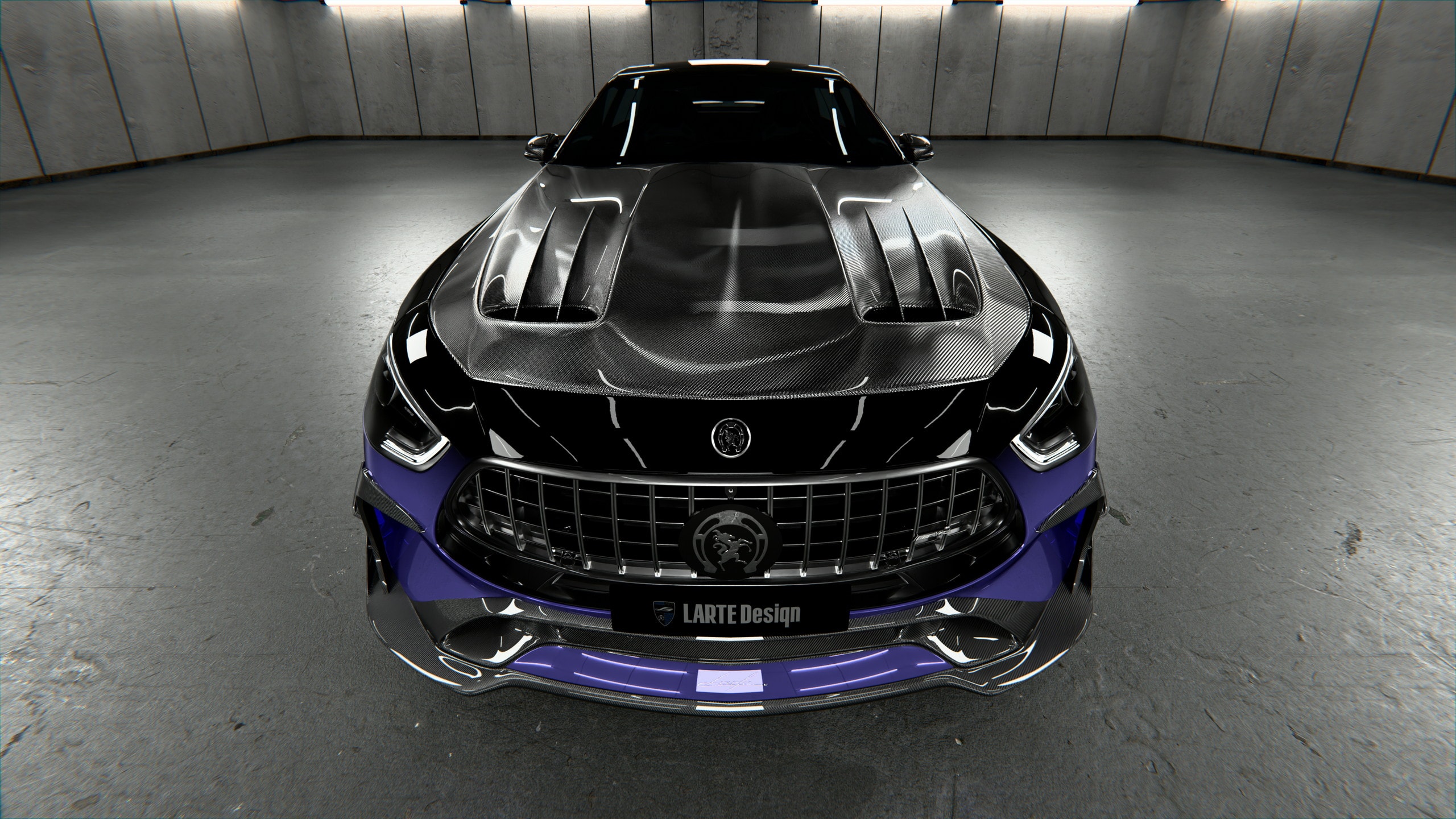 مرسدس AMG GT برقی با تیونینگ لارته