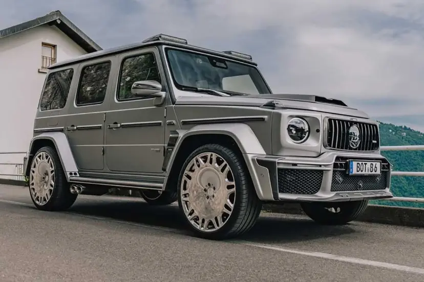 مرسدس G63 با تیونینگ برابوس