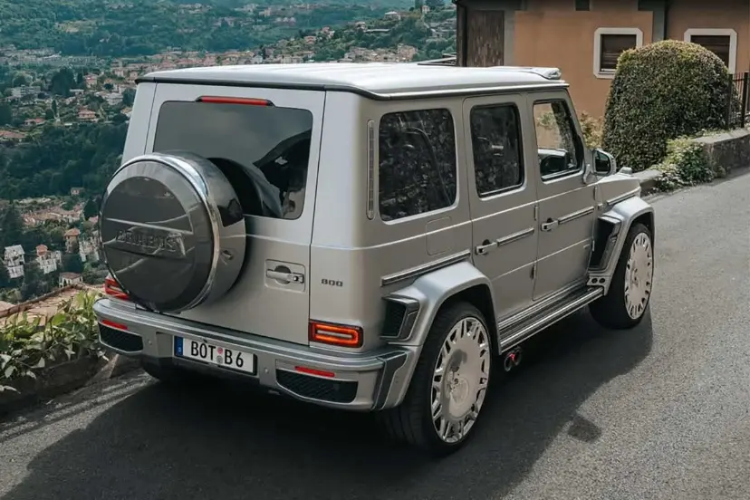 مرسدس G63 با تیونینگ برابوس