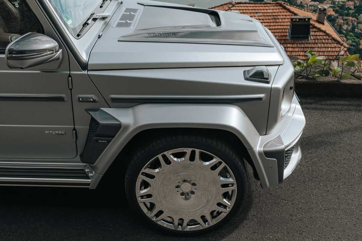 مرسدس G63 با تیونینگ برابوس
