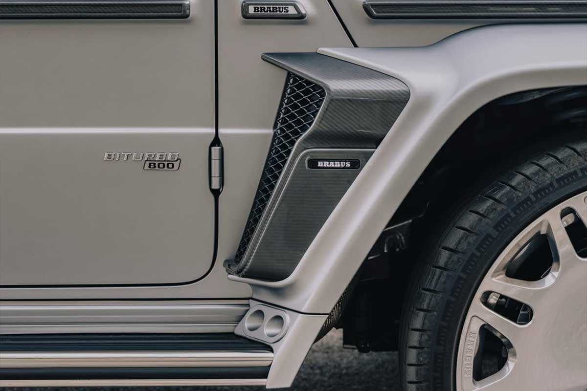 مرسدس G63 با تیونینگ برابوس