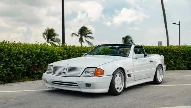 مرسدس بنز SL 60 AMG مدل 1991