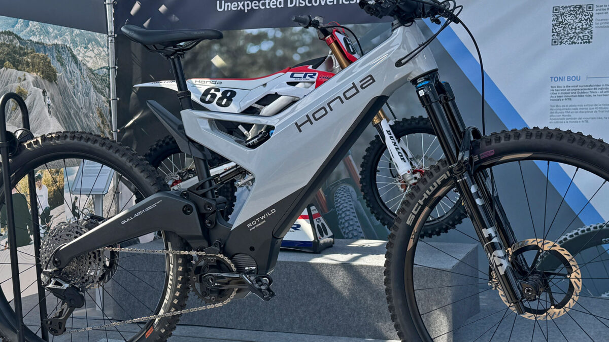 هوندا e-MTB پروتوتایپ